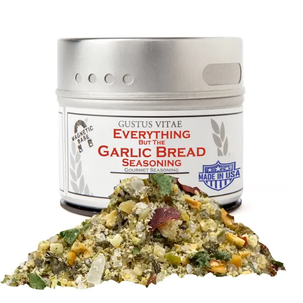 Gustus Vitae  Everything But the Garlic Bread Seasoning 4 oz
