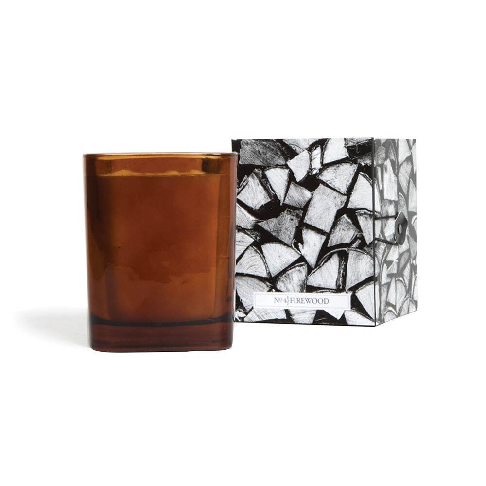 Stonewall Kitchen - Michel Design Works - Firewood Square Amber Candle 9.5 oz - 882430
