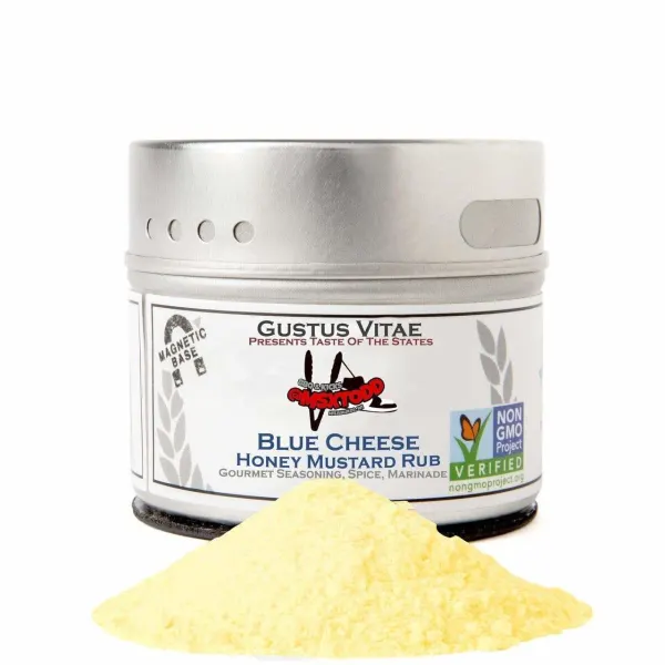 Gustus Vitae Blue Cheese Honey Mustard Rub - Tin DISSVF