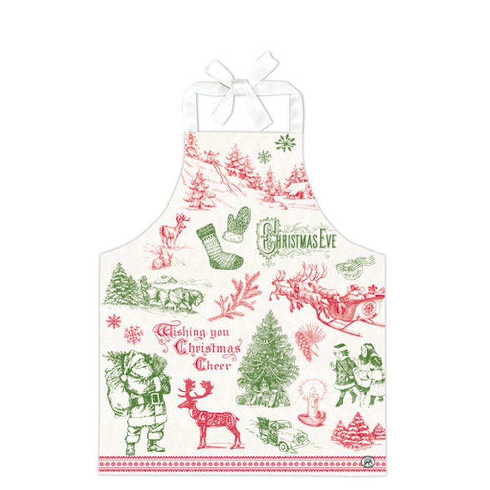 Michel Design Works - It's Christmas Time Child's Apron 839396 DISVEN