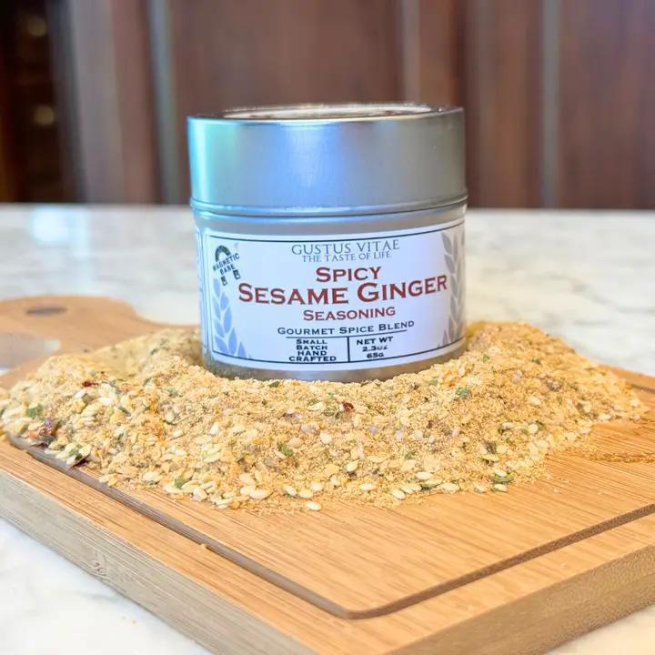 Gustus Vitae  Spicy Sesame Ginger Seasoning 2.3 oz