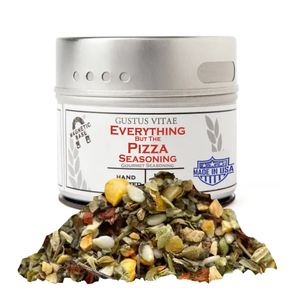 Gustus Vitae  Everything But the Pizza Seasoning  Tin