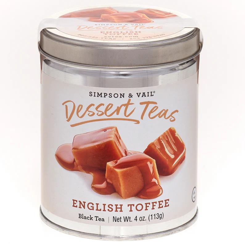 Simpson & Vail - Dessert Tea - English Toffee Black Tea 4 oz