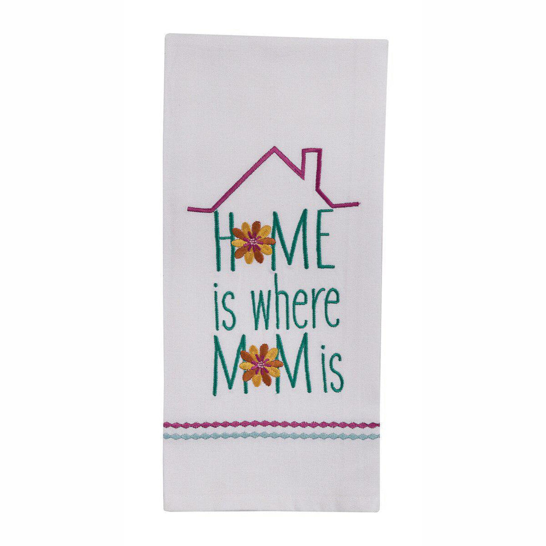 Park Designs - Home Is Where Mom Is Decorative Dishtowel - 7499-485