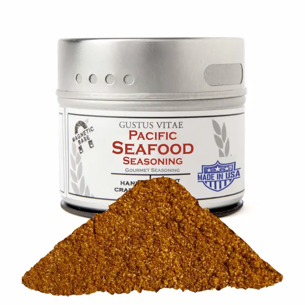 Gustus Vitae Pacific Seafood Seasoning  Tin