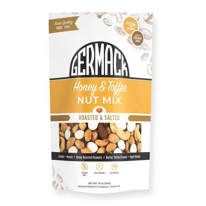 Germack Pistachio Company - Honey Nut Toffee Mix 10 oz