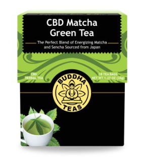 Buddha Tea - CBD Matcha Green Tea - 18 Tea Bags - 64994