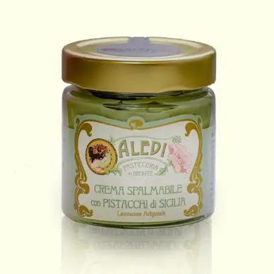 Aledi Bronte - Sicilian Pistachio Cream 12.35 oz - SCRPT190