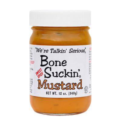 Bone Suckin' Sauce - Sweet / Spicy  Mustard 12oz 3517 DISSVF *
