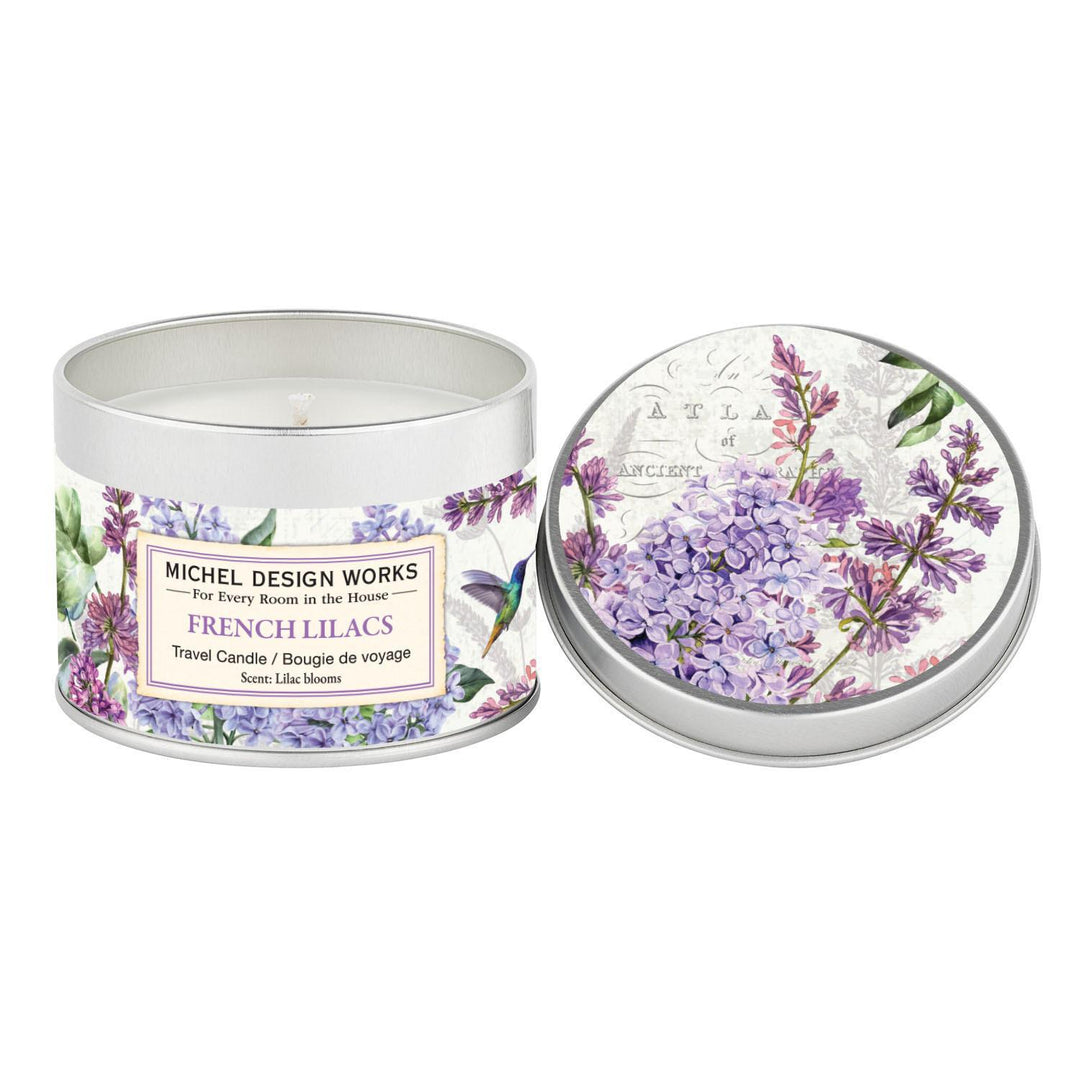 Stonewall Kitchen - Michel Design Works - French Lilacs Travel Candle  - 849441