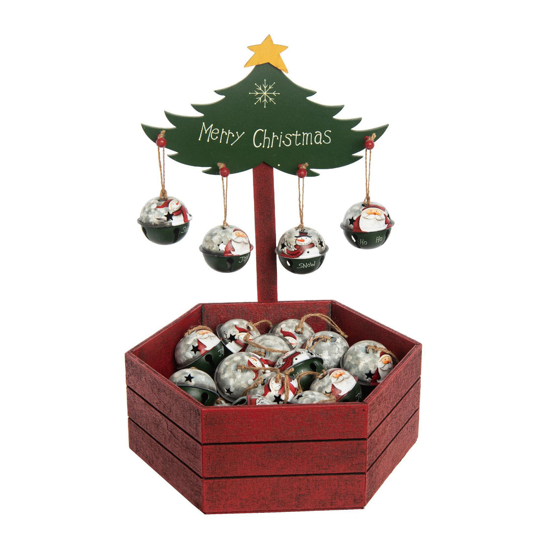 Transpac - Metal Rustic Bell Ornaments TC01118