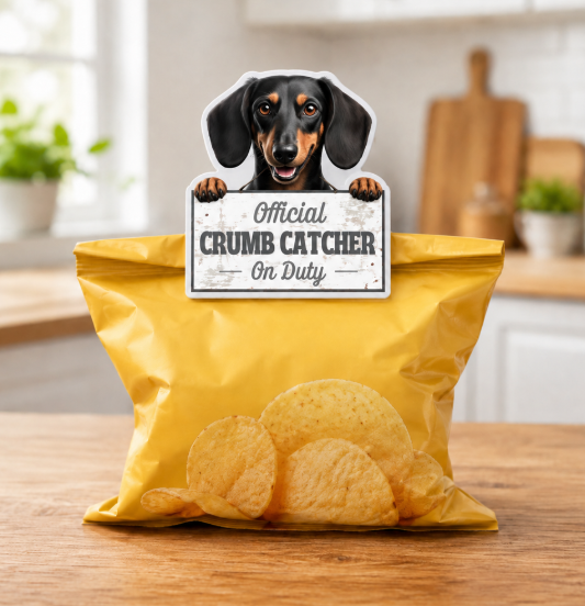 E&S Pets - Dachshund, Black - Chip Clip - 247-14