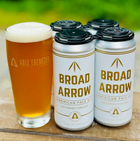 Able Ebenezer - Broad Arrow 4 Pack 16 oz Cans - 2921663
