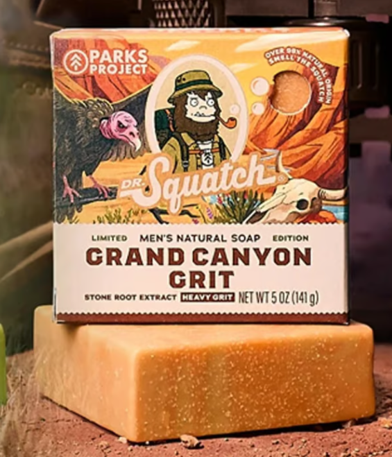 Dr. Squatch - Parks Project - Grand Canyon Bar Soap 5 oz - WH-BAR-GCY-01
