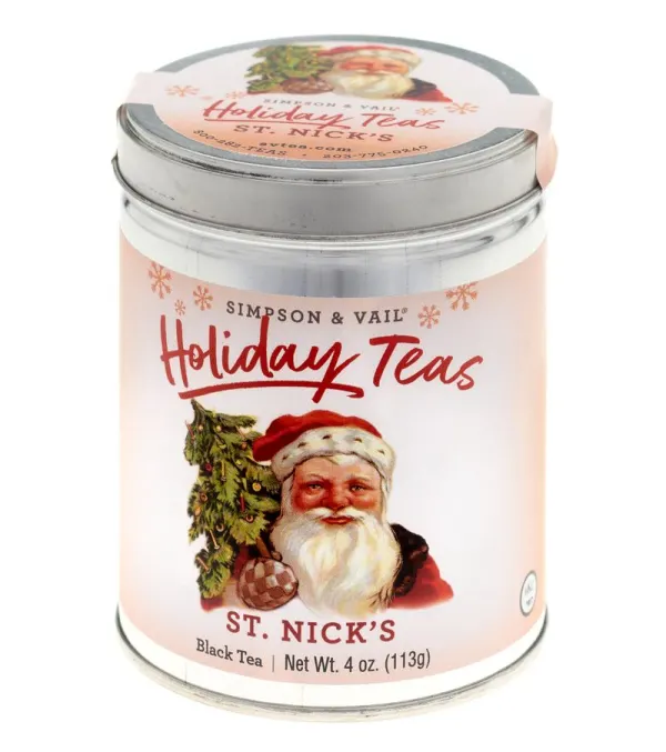 Simpson and Vail Holiday Tea - Sugar Plum Fairy Rooibos Herbal Tisane Tea 4 oz