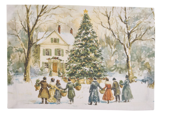 Stonewall Kitchen - Michel Design Works - Winter In The Country Placemat - 9817-010
