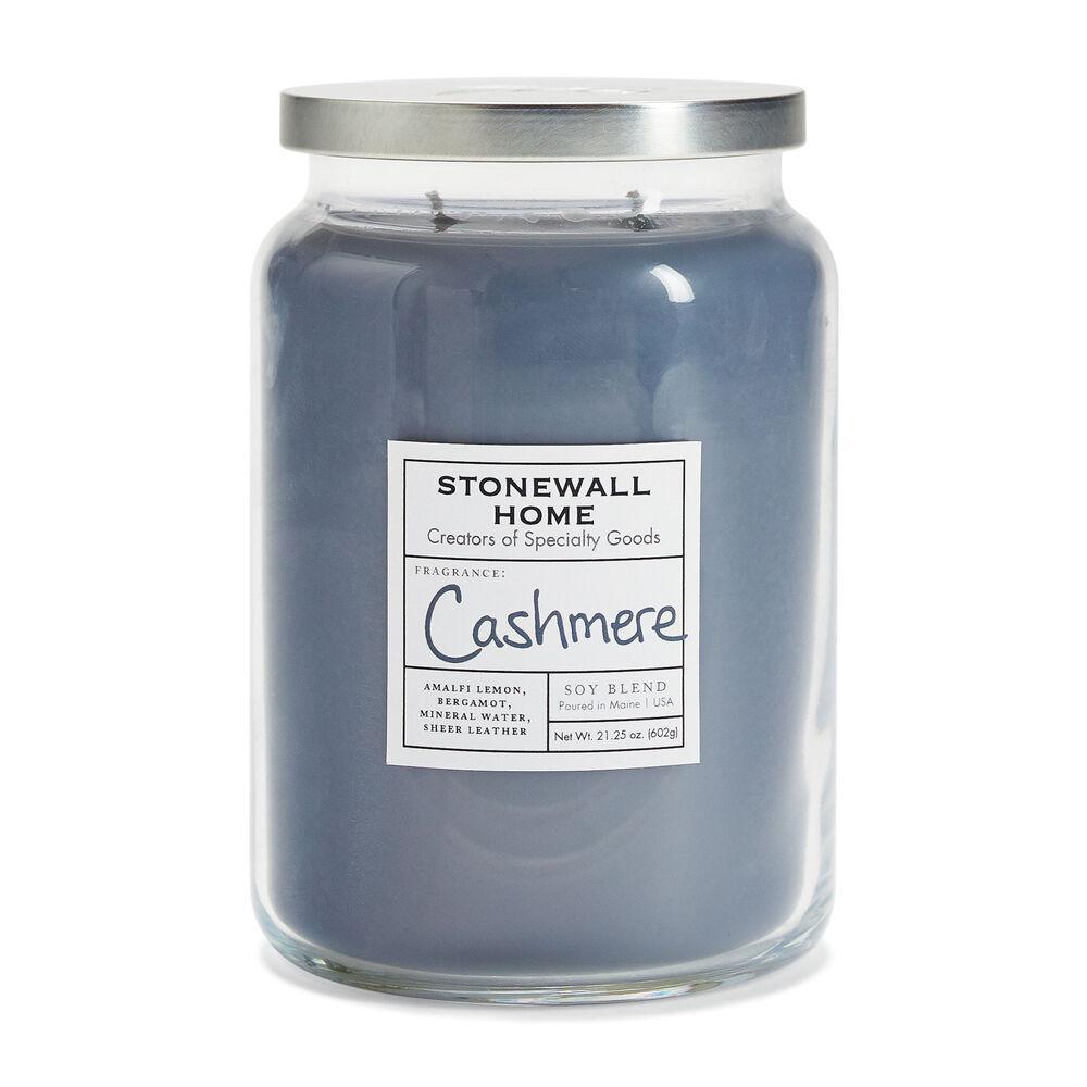 Stonewall Kitchen Candle Cashmere - Large Apothecary 21.25 oz Jar 652610 DISVEN
