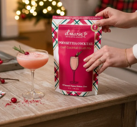 D'Marie - Poinsettia 10 oz