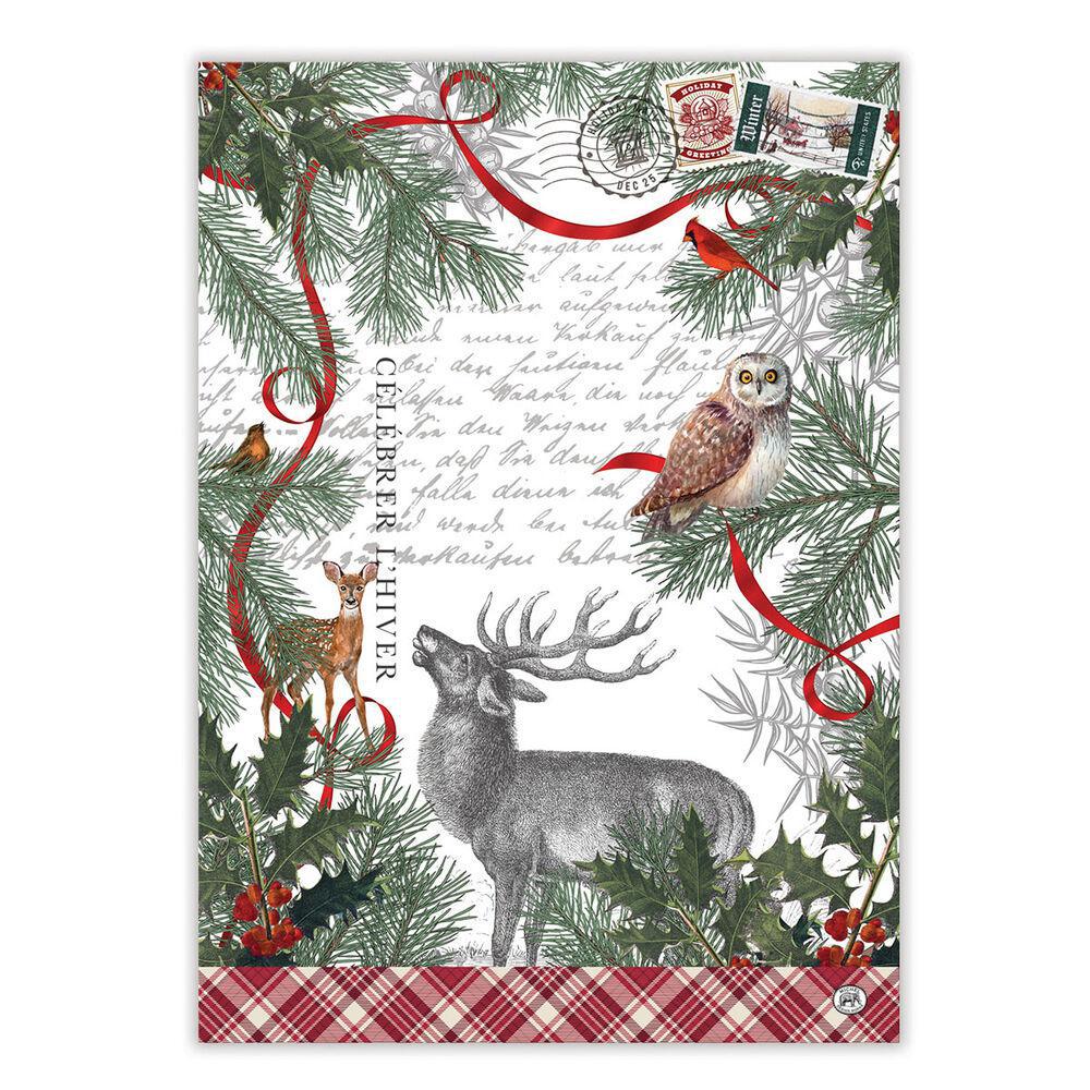 Stonewall Kitchen - Winter Woodland Kitchen Towel - 810425