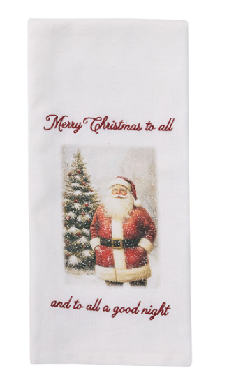 Park Designs - Santa Decorative Dishtowel - 9815-106R