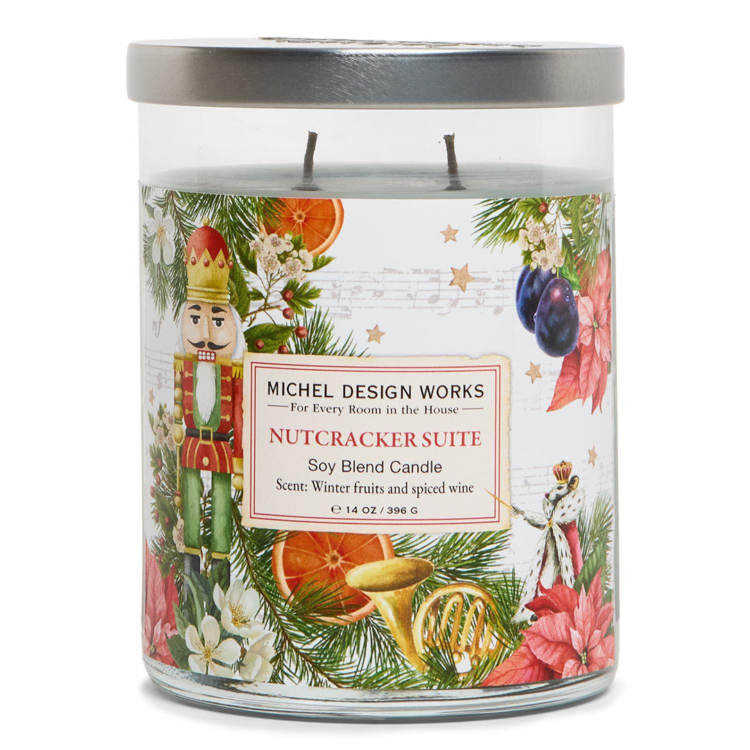 Stonewall Kitchen - Michel Design Works - Nutcracker Suite Medium Tumbler Candle 14 oz - 880426 DISVEN