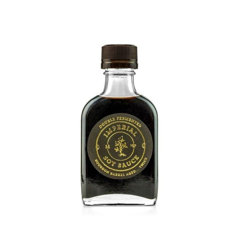 Bourbon Barrel Foods - Double fermented "Imperial" Soy Sauce 100ml SOYDF DISSVF