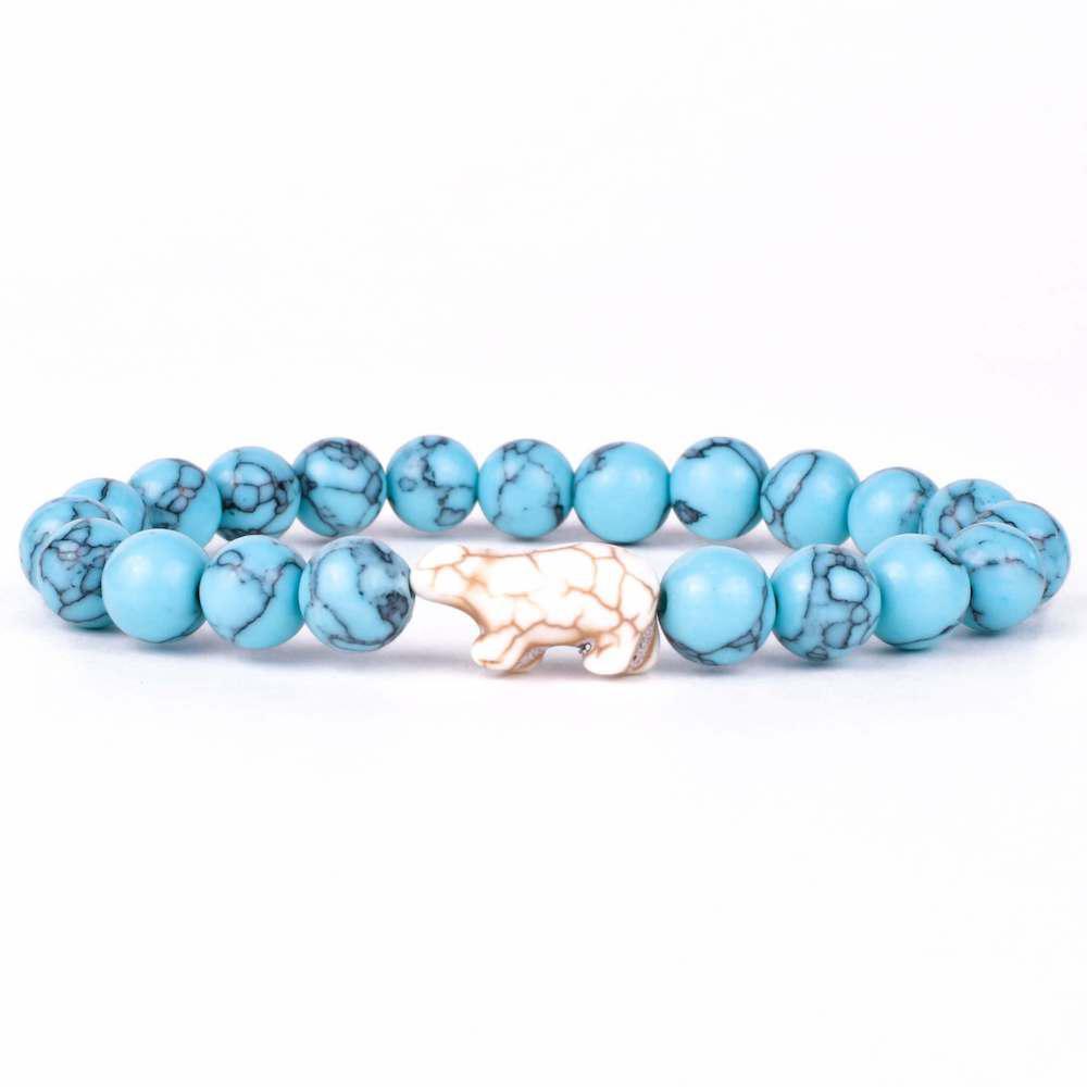 Fahlo - The Venture Bracelet - Tracks a Polar Bear - Glacier Blue DISVEN