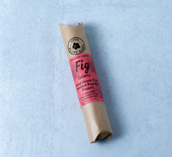 Hellenic Farms - Fig Salami w/ Smoked Paprika Vegan 6.4 oz - 801-4D4O8