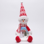 Oak Street - Light Snowman Sitting - OSW247029