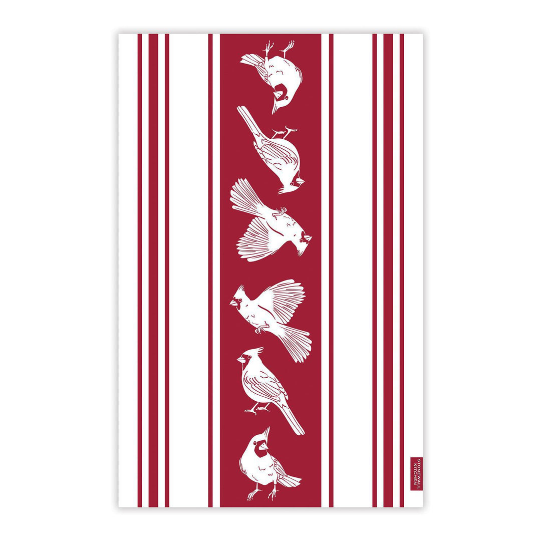 Stonewall Kitchen - Cardinal Jacquard Tea Towel - 610903 DISVEN