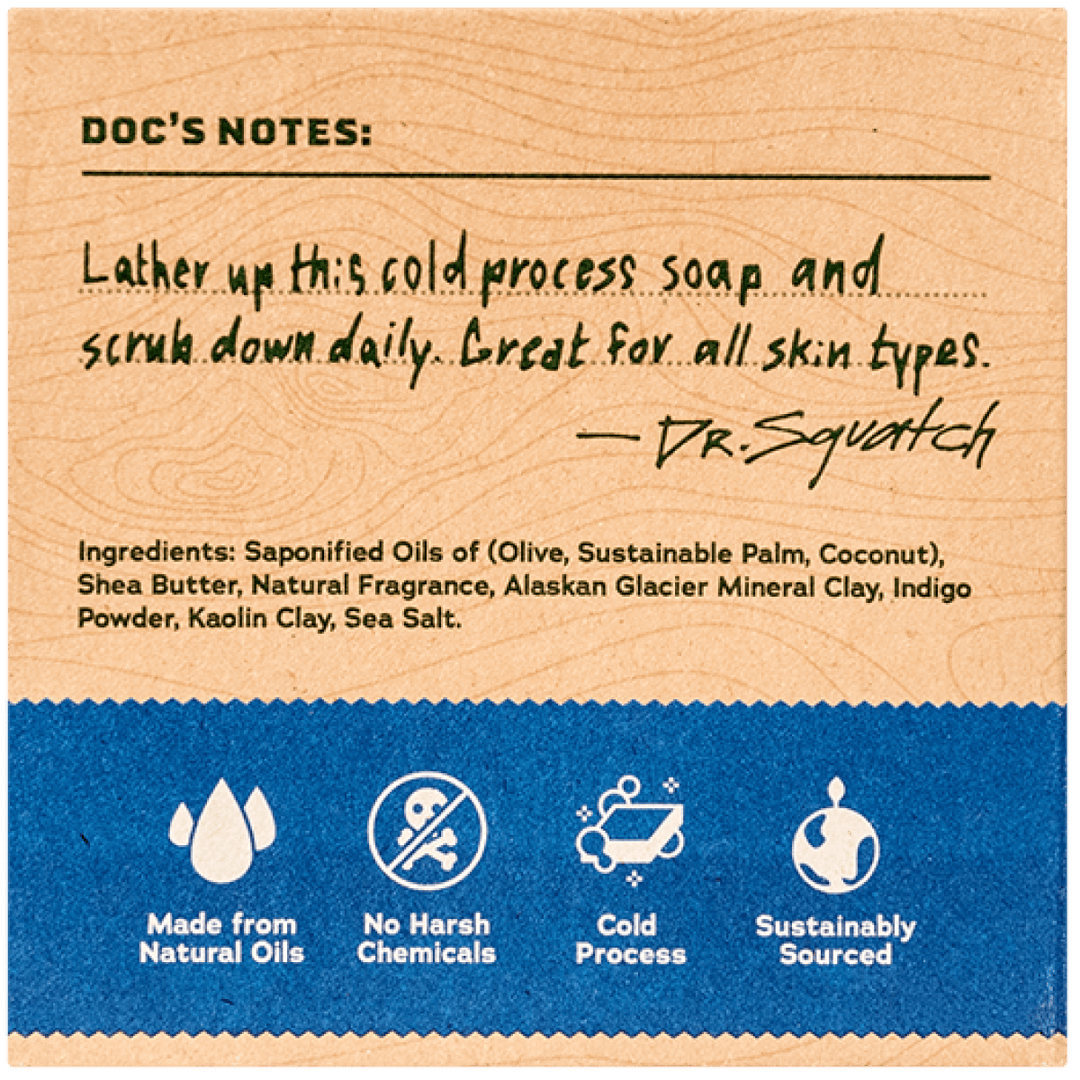 Dr. Squatch - Fresh Falls - 5 oz Bar Soap - WH-BAR-FFL-01