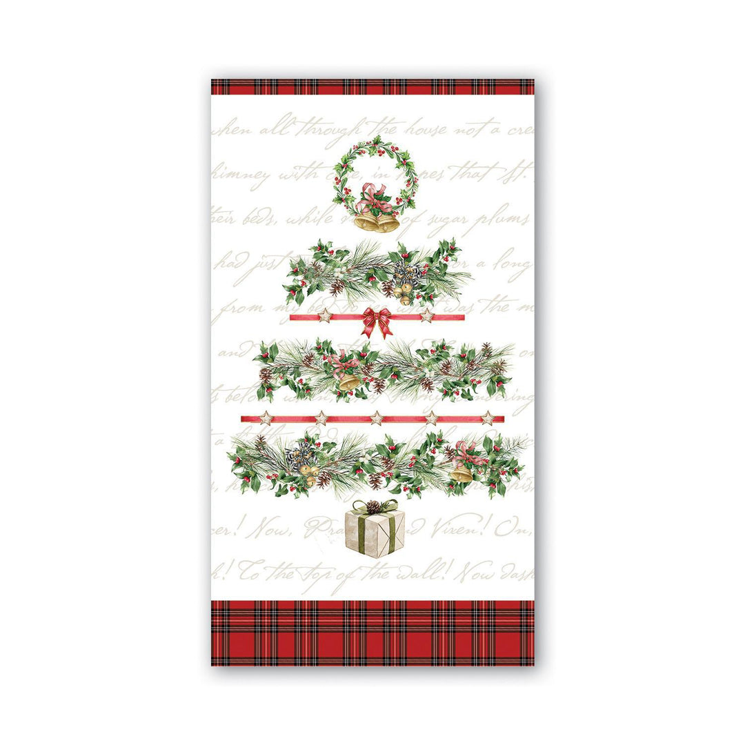 Stonewall Kitchen - Michel Design Works - Holiday Garland Hostess Napkin - 807446