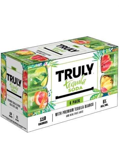 Truly - Tequila Selzter - Variety - 12 oz 8 Pack Cans - 608141 DISSVF
