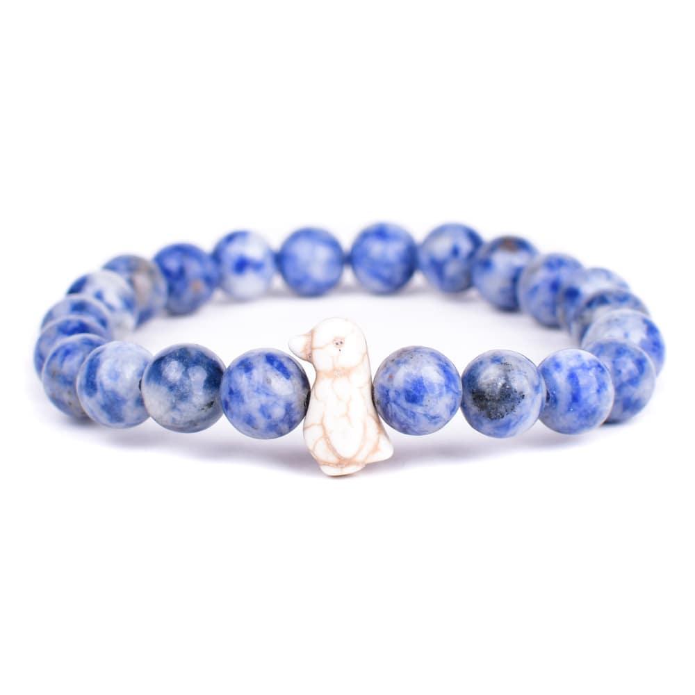 Fahlo - The Passage Bracelet - Tracks a Penguin - Igloo Blue - W-PASS-IGLOO