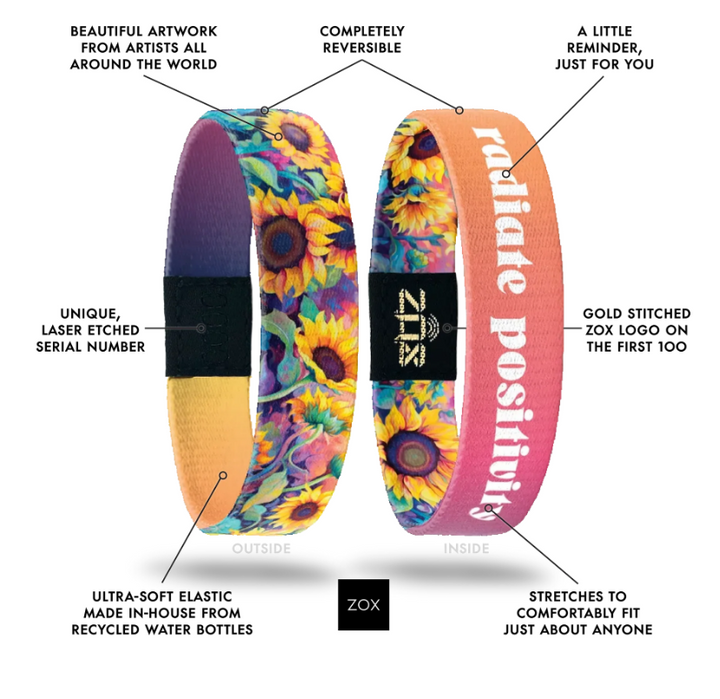 ZOX - Radiate Positivity Interactive Bracelet - IA-RP