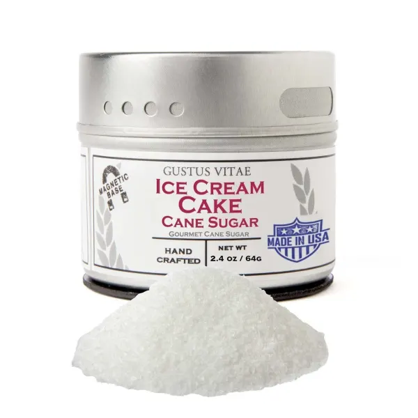 Gustus Vitae Ice Cream Cake Cane Sugar - Tin DISSVF
