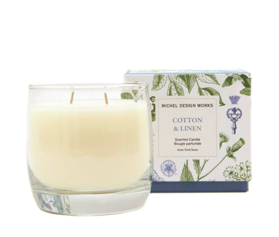 Stonewall Kitchen - Michel Design Works - Cotton & Linen Vigne Candle - 850417