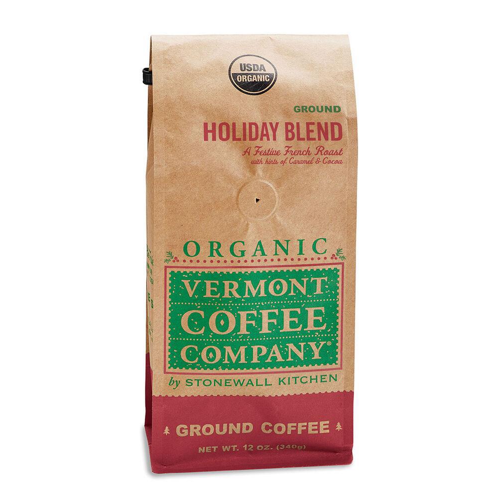 Stonewall Kitchen - Vermont Coffee Company - Organic Holiday Blend Ground 12oz - 381271 Seasonal
