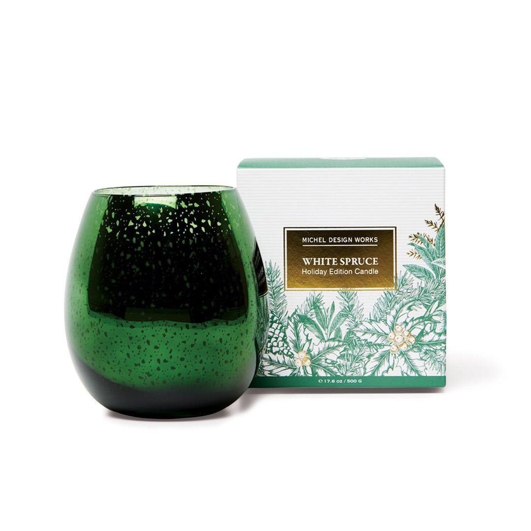 Stonewall Kitchen - Michel Design Works - White Spruce Holiday Edition Candle - 806362