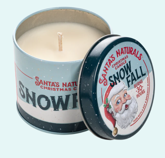 Murphy's Naturals - Santa's Naturals - Snow Fall 9 oz Candle - SN001-SF-C6