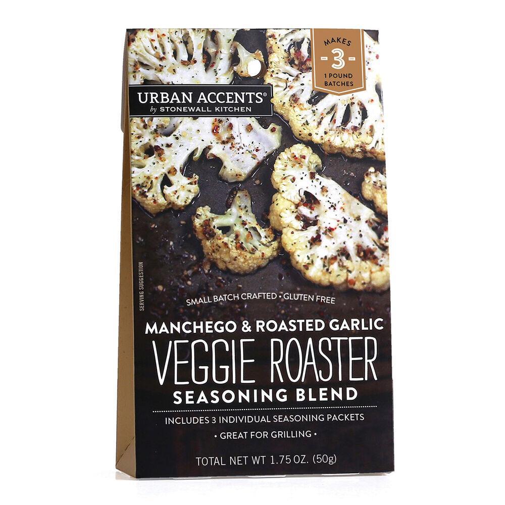 Stonewall Kitchen - Urban Accents - Manchego & Roasted Garlic Veggie Roaster Seasoning Blend 1.75 oz - 370213