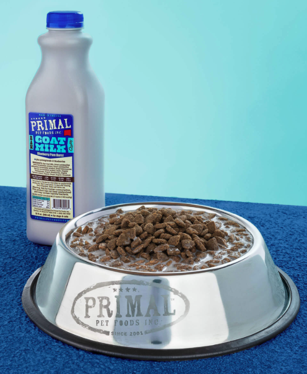 Primal -  Frozen Goat Milk - Blueberry Pom Burst - 32 oz (1 quart) - GMLKBLU32 - 76030046