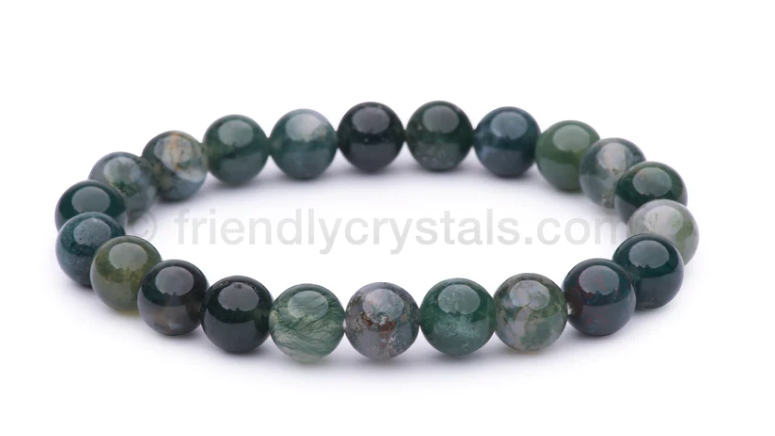 Friendly Crystals - Moss Agate BRC-P-MA-010