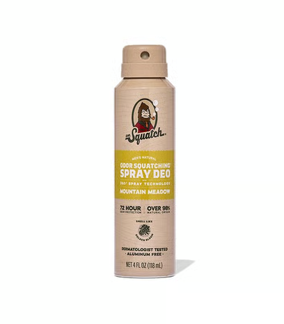 Dr. Squatch - Mountain Meadow Spray Deodorant 4 oz - WH-SDO-MDW-01