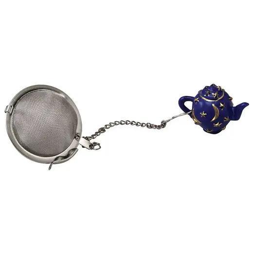 Stainless Steel Mesh Ball w/ Celestial Teapot - 208700