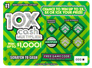 Scratch - $1 - 10x Cash Multiplier - 1663