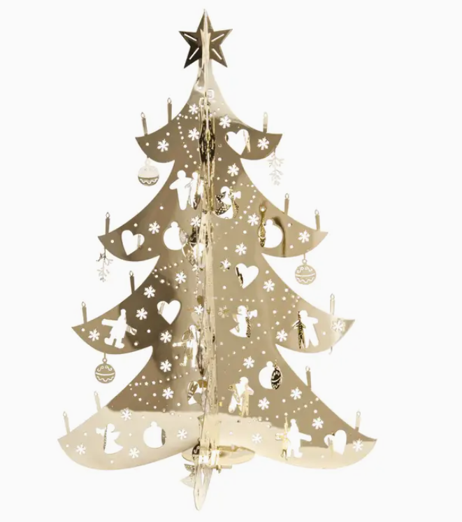 Metal Christmas Tree Gold - 90-BG100G