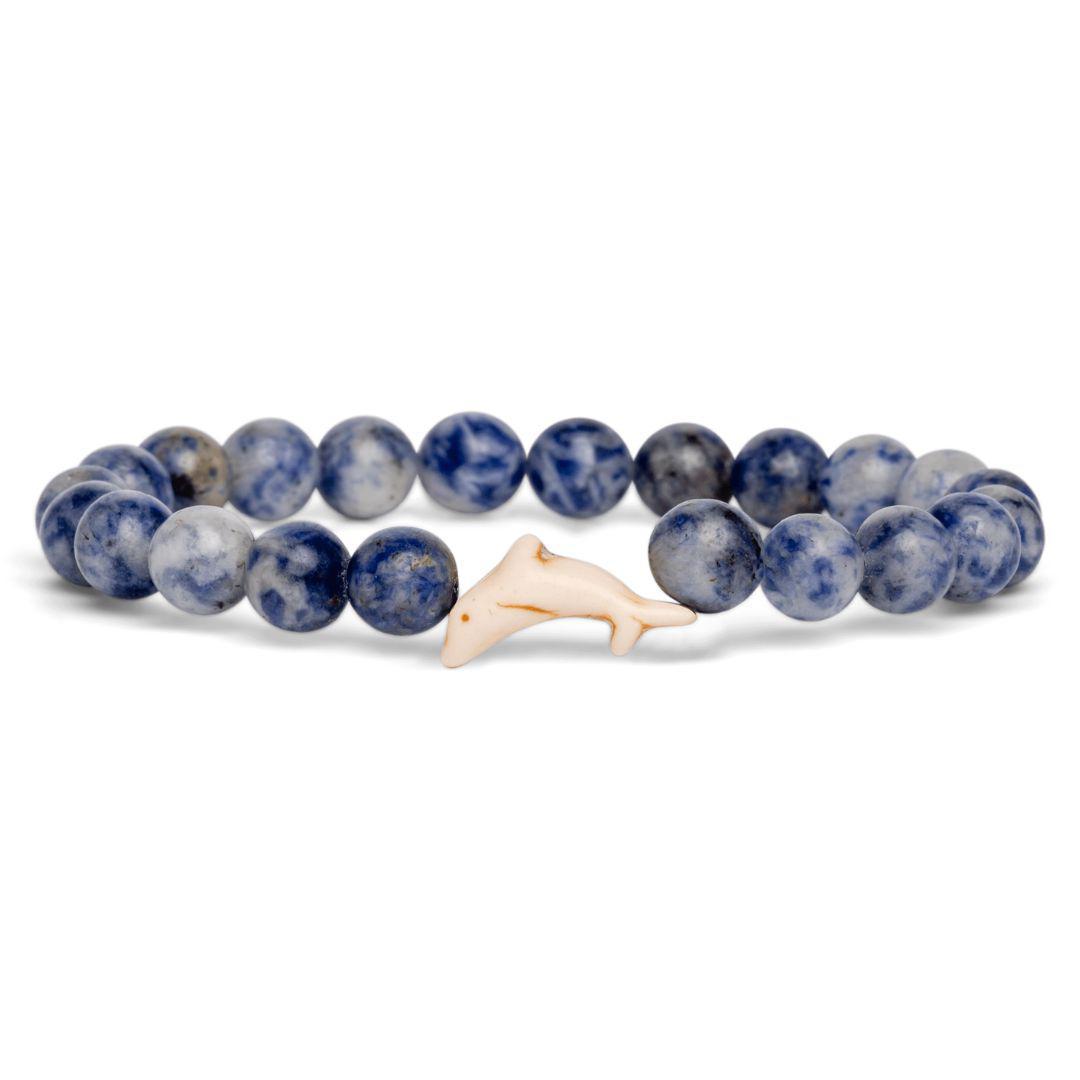 Fahlo - The Odyssey Bracelet - Tracks a Dolphin - Coastal Blue W-ODY-COAST