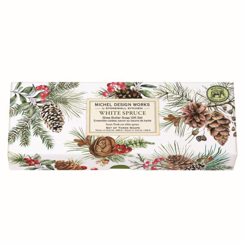 Michel Design Works - White Spruce Soap Gift Set 857362 DISVEN