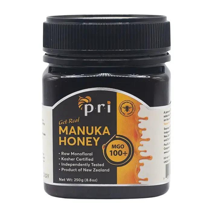 Pacific Resources - Raw Manuka Honey (100+) 8 oz - 80103
